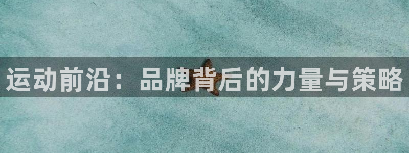  3377体育骗了多少人：运动前沿：品牌背后的力量与策略
